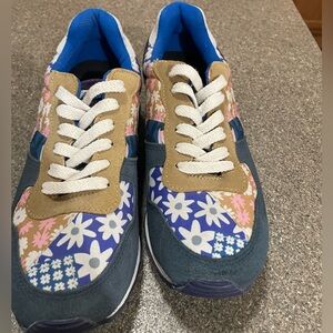 Inkkas Blue and Purple Sneakers